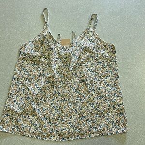 Shein flower print size medium Spagetti strap with tags